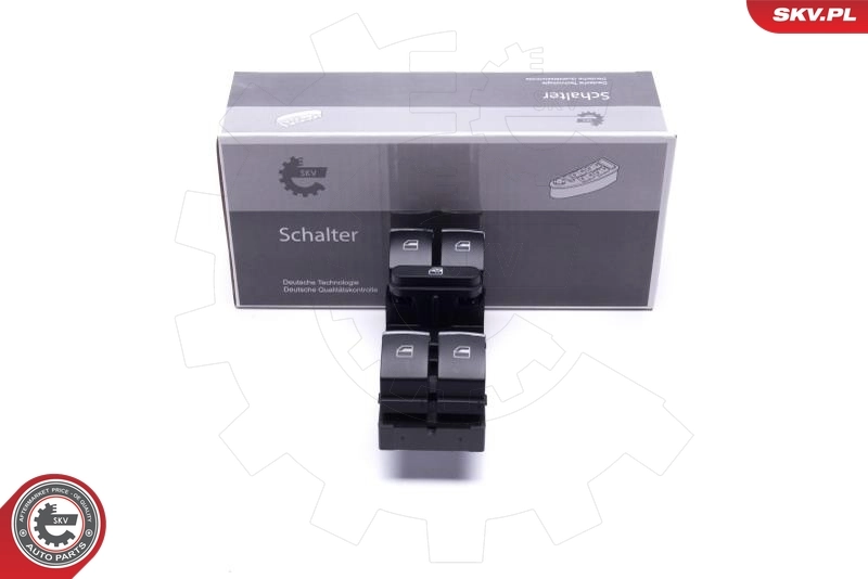 Switch, window regulator